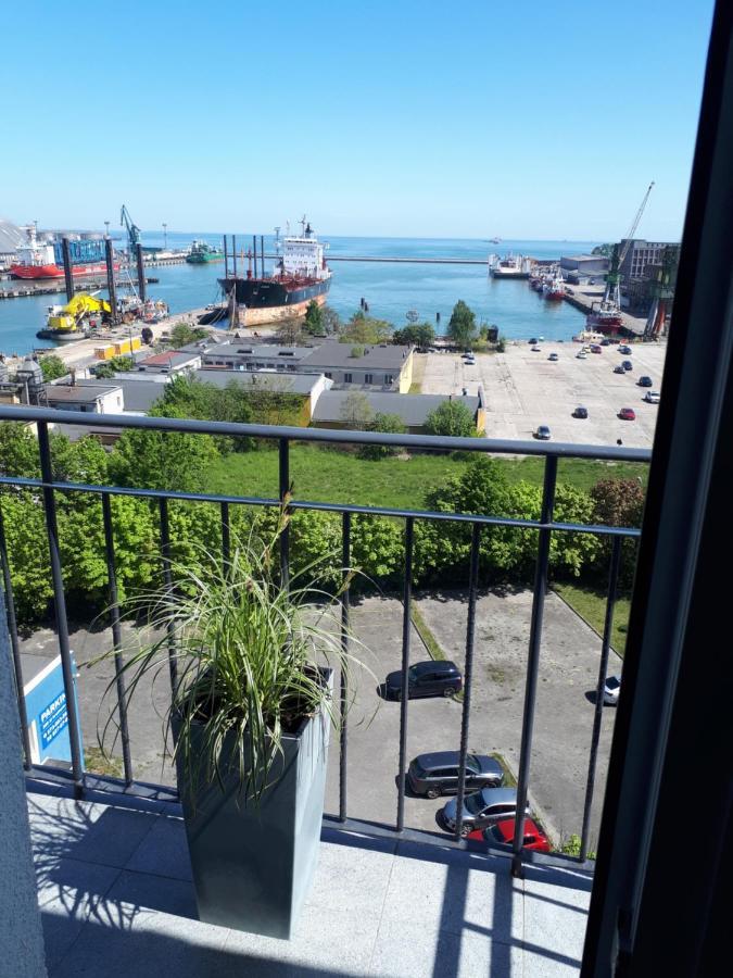 Gdynia Centrum Z Pieknym Widokiem Na Morze I Balkonem 9 Pietro Przy Sea Towers Extérieur photo
